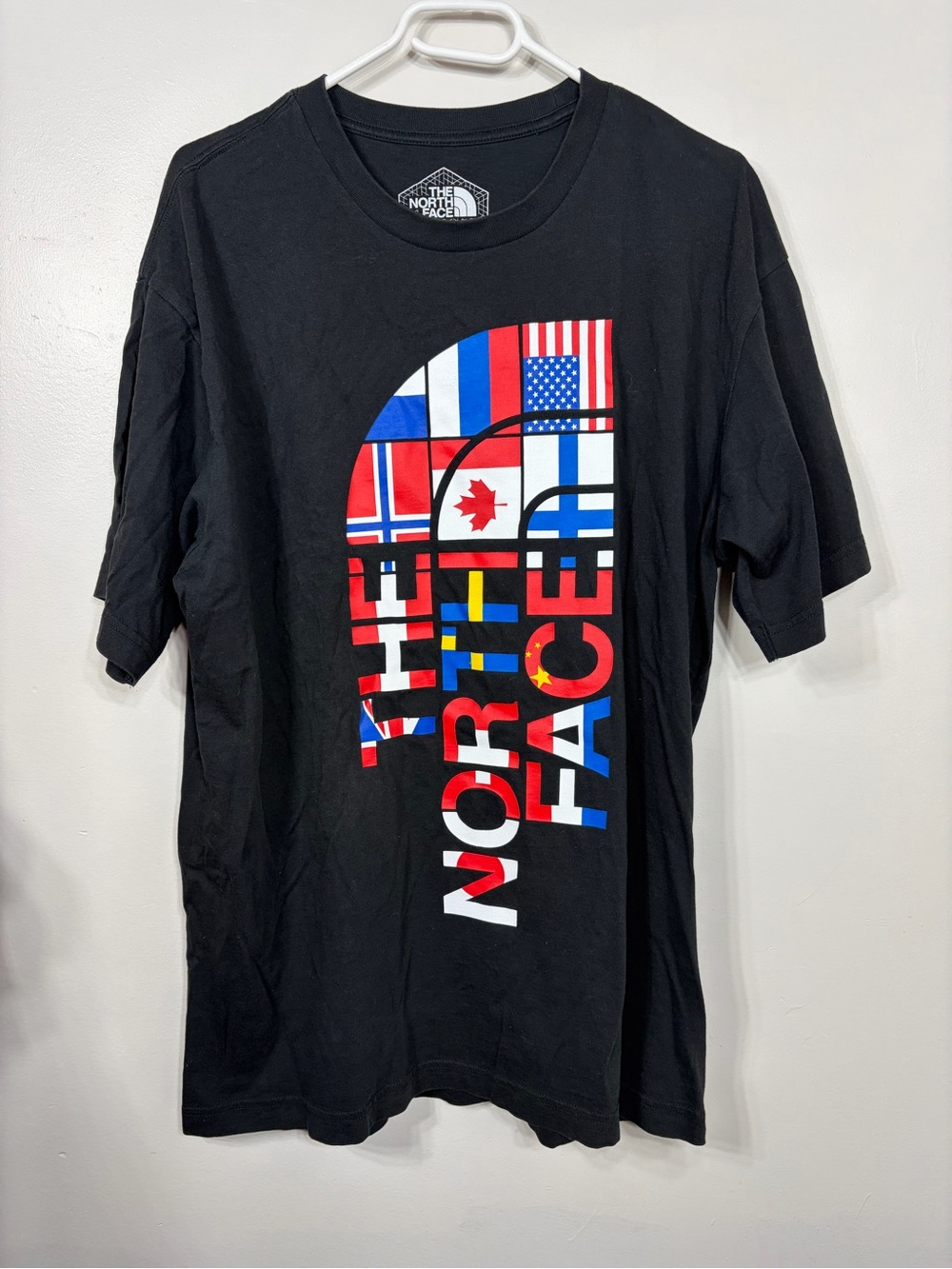 The North‎ Face RU/14 Sochi 2014 Olympics International Flags Graphic T-Shirt